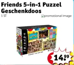Kruidvat Friends 5-in-1 Puzzel Geschenkdoos aanbieding