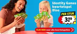 Kruidvat Identity Games kwartetspel Dino aanbieding