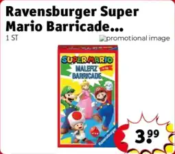 Kruidvat Ravensburger Super Mario Barricade Pocketspel aanbieding