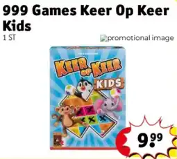 Kruidvat 999 Games Keer Op Keer Kids aanbieding