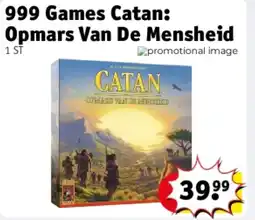 Kruidvat 999 Games Catan: Opmars Van De Mensheid aanbieding