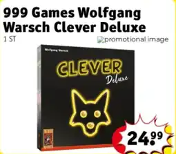 Kruidvat 999 Games Wolfgang Warsch Clever Deluxe aanbieding