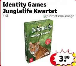 Kruidvat Identity Games Junglelife Kwartet aanbieding