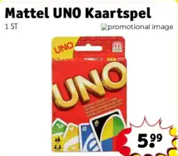 Kruidvat Mattel UNO Kaartspel aanbieding