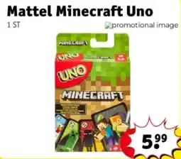 Kruidvat Mattel Minecraft Uno aanbieding