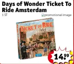Kruidvat Days of Wonder Ticket To Ride Amsterdam aanbieding