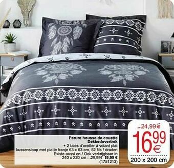 Cora Parure housse de couette dekbedovertrek aanbieding
