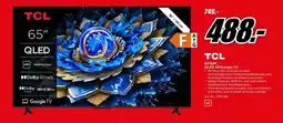 MediaMarkt TCL QLED 4K Google TV 65T69C aanbieding