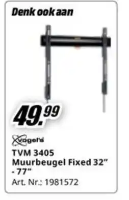 MediaMarkt TVM 3405 Muurbeugel Fixed aanbieding