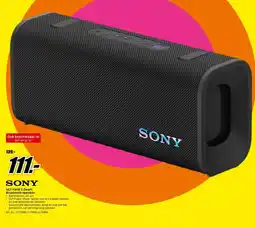 MediaMarkt Sony ULT Field 3 Zwart Bluetooth speaker aanbieding