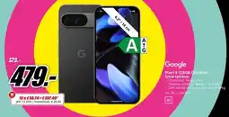 MediaMarkt Google Pixel 9 128GB Obsidian Smartphone aanbieding