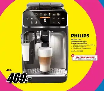 Philips EP5447/90 Volautomatische Espressomachine