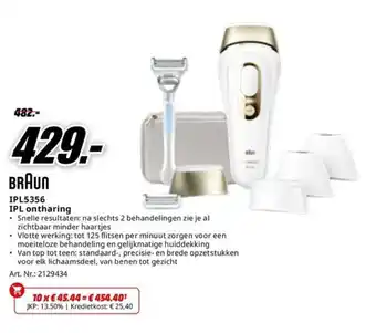 Braun IPL5356 IPL ontharing