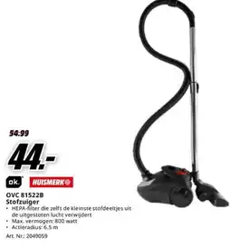 MediaMarkt ok OVC 81522B Stofzuiger aanbieding