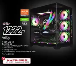 MediaMarkt Extreme Gamer X EDT LVL 1A Gaming pc aanbieding