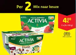 Cora Daňone activia yoghurt aanbieding
