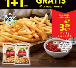 Cora Mc cain frieten voor friteuse aanbieding