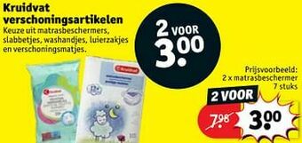 Kruidvat Matrasbeschermer aanbieding