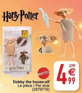 Cora Dobby the house-elf aanbieding