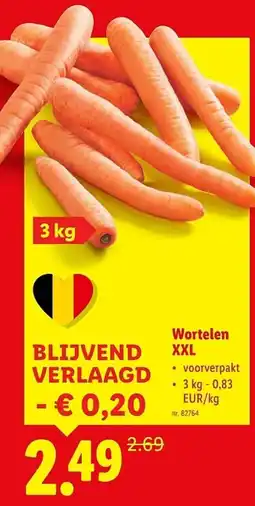 Lidl Wortelen XXL aanbieding