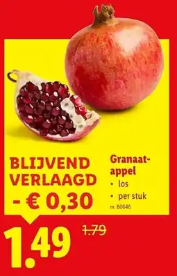 Lidl Granaatappel aanbieding