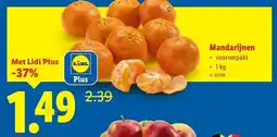 Lidl Mandarijnen aanbieding