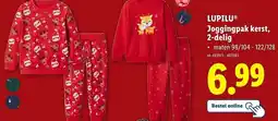 Lidl Lupilu Joggingpak kerst aanbieding