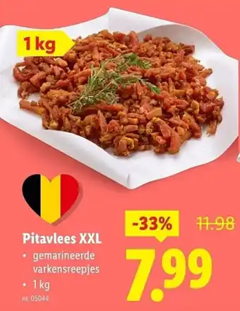 Lidl Pitavlees XXL aanbieding