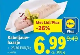 Lidl Kabeljauwhaasje aanbieding