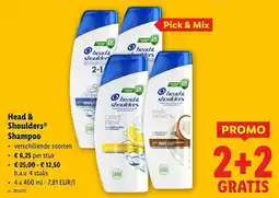 Lidl Head & Shoulders Shampoo aanbieding