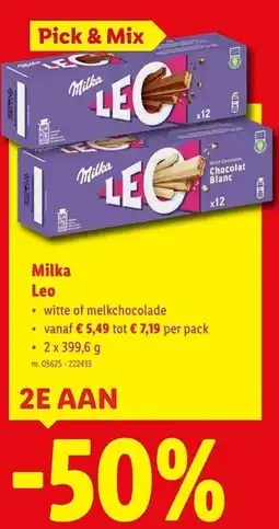 Lidl Milka Leo aanbieding