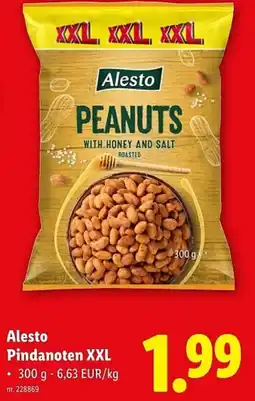 Lidl Alesto Pindanoten XXL aanbieding