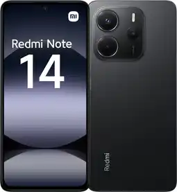 Coolblue Redmi Note 14 128GB Zwart 4G aanbieding