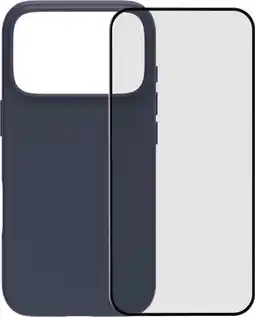 Coolblue BlueBuilt Protective Back Cover met MagSafe iPhone 17 Pro Blauw + iPhone 17 Pro Screenprotector Glas aanbieding