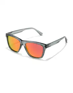 Decathlon HAWKERS - Zonnebril voor Heren en Dames - ONE LS RAW - POLARIZED GREY SMOKE RED aanbieding