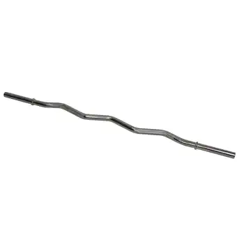 Decathlon Halter curlstang 1,20 m + 2 schijfstops Sporti aanbieding