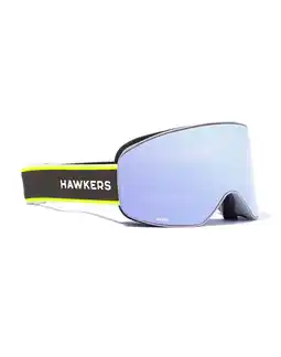 Decathlon HAWKERS - SKI zonnebril voor dames en heren LIME GREY - ARTIK aanbieding
