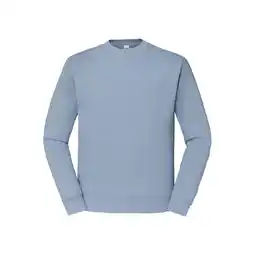 Decathlon Heren Klassiek Ingelegd Sweatshirt (Mineraalblauw) aanbieding