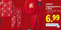 Lidl LUPILU Joggingpak kerst, 2-delig aanbieding