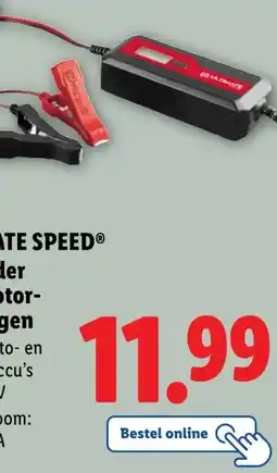 Lidl ULTIMATE SPEED Acculader voor motor- voertuigen aanbieding