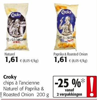 Colruyt Croky Chips aanbieding