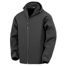 Decathlon Gerecycled 3-laags waterdicht jack met capuchon Result softshell aanbieding
