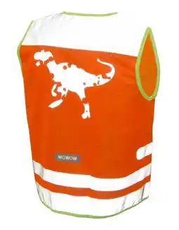 Decathlon Wowow Reflectievest voor Kinderen in Oranje, Maat XS aanbieding