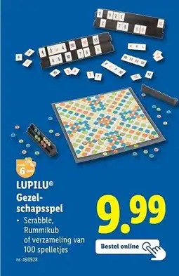 Lidl LUPILU Gezel schapsspel aanbieding