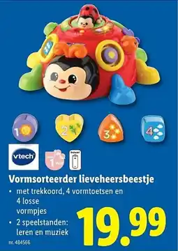 Lidl Vormsorteerder lieveheersbeestje aanbieding