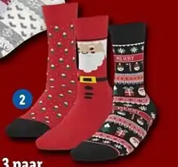Lidl Esmara kerstsokken aanbieding