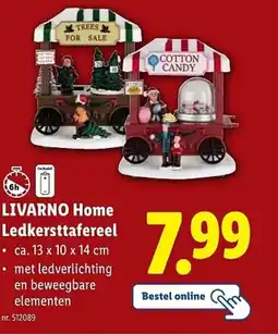 Lidl Livarno home ledkersttafereel aanbieding