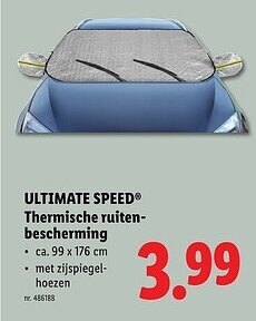 Lidl Ultimate speed thermische ruiten bescherming aanbieding