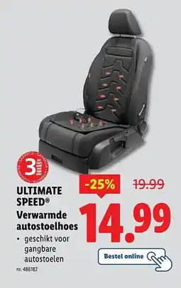 Lidl Ultimate speed verwarmde autostoelhoes aanbieding