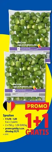 Lidl Spruiten aanbieding